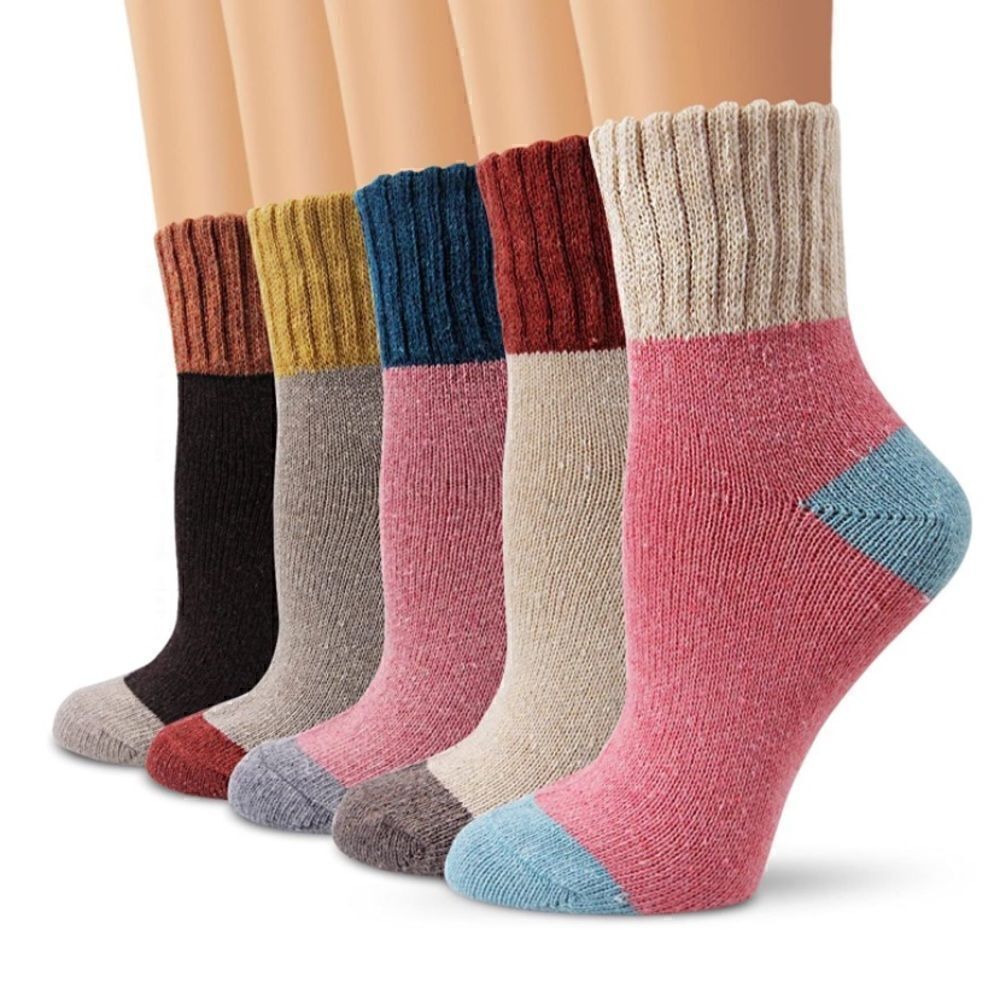 Thick Wool Blend Socks 